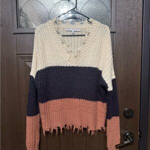HYFVE Multicolor V-Neck Sweater